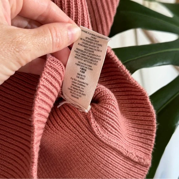 Free People Allure Ribbed V-Neck Crop Sweater XS NWOT 100% Cotton - Picture 13 of 13